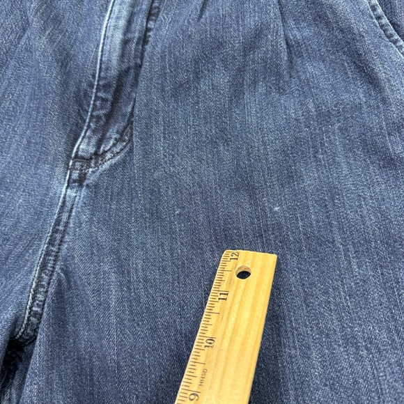 J.Crew Jeans Womens 29 Blue Wide Leg Medium Wash Denim Preppy City Casual Pocket - Picture 10 of 10